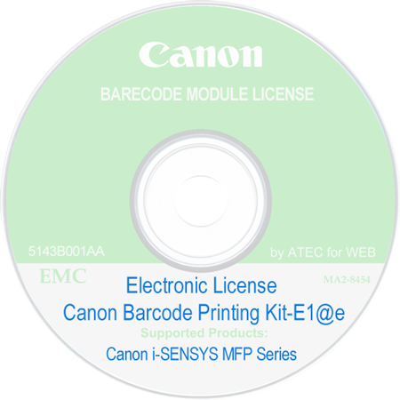 Canon Barcode Printing Kit-E1 big picture