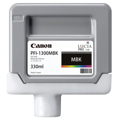 Canon PFI-1300MBK - Cartus cerneala pigment Negru Mat,... big picture