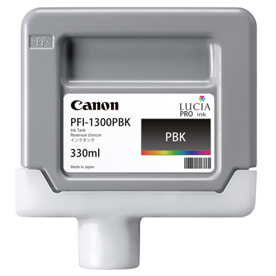 Canon PFI-1300PBK - Cartus cerneala pigment Negru Foto,... big picture