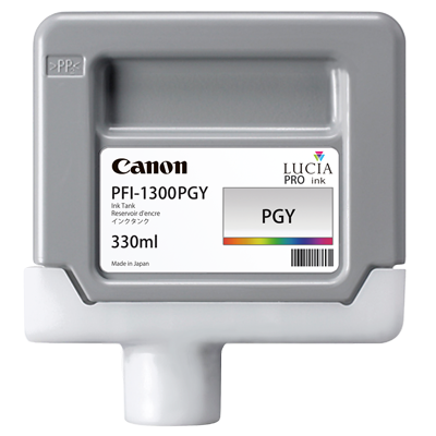 Canon PFI-1300PGY - Cartus cerneala pigment Gri Foto,... big picture