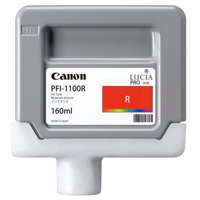Canon PFI-1100R - Cartus cerneala pigment Roşu,... big picture