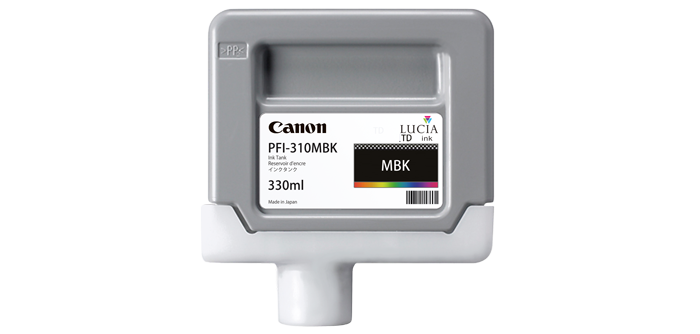 Canon PFI-310MBK Matte Black Ink Tank, for imagePrograf TX-2000, 2100,  (2358C001AA)