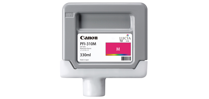 Canon PFI-310M Magenta Ink Tank, for imagePrograf TX-2000, 2100, 3000,  (2361C001AA)