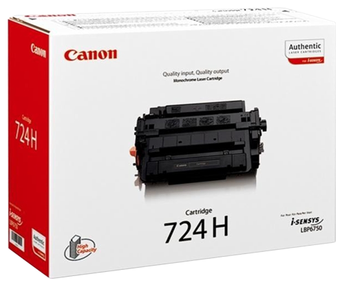 Canon CRG-724H Cartus Toner Negru, 12,5K (3482B002AA)... big picture