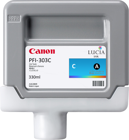 Canon PFI-303 Cyan Cartus Cerneala Pigment <b>Lucia... big picture