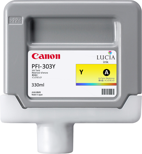 Canon PFI-303Y Yellow Cartus Cerneala Pigment Galben... big picture