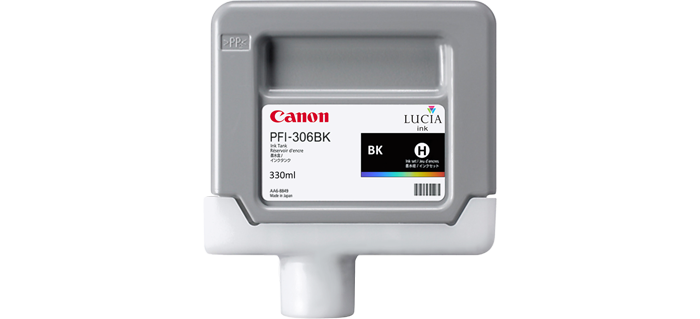 Canon PFI-306BK Cartus Cerneala Negru Pigment <b>Lucia EX... big picture
