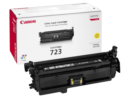 Canon 723Y Cartus Toner Galben, 8,5K (2641B002BA) pentru... big picture