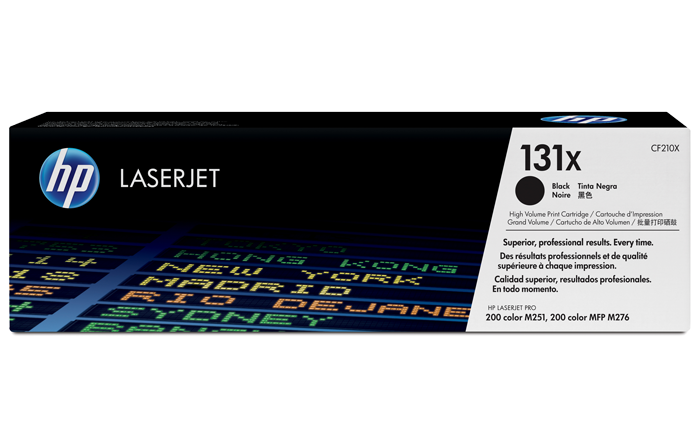 HP 131X Cartus Toner Negru LaserJet Original (CF210X) 
 big picture