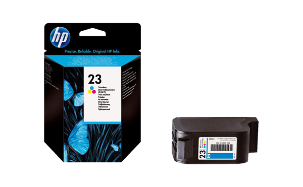 HP 23 Tri-color Inkjet Print Cartridge (C1823D) 30ml big picture