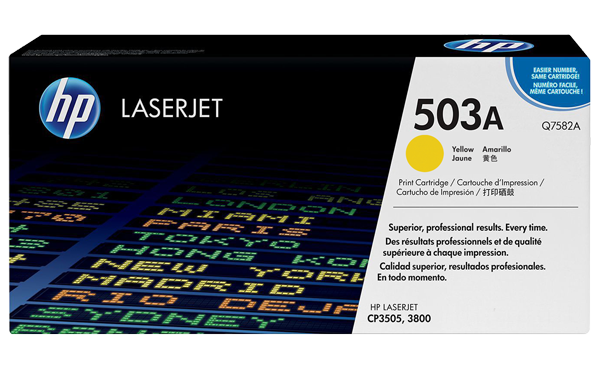 HP 503A Color LaserJet Cartus Toner Galben (Q7582A) big picture