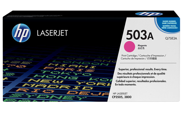 HP 503A Color LaserJet Cartus Toner Magenta (Q7583A) big picture