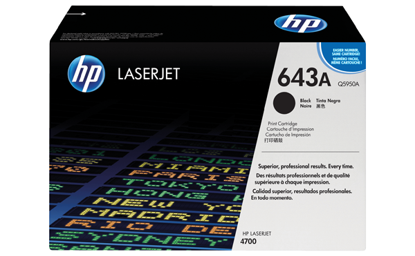 HP 643A Cartus Toner Negru Original LaserJet (Q5950A) big picture