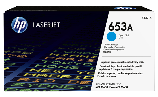 HP 653A Cartus Toner Cyan Laserjet Original (CF321A) big picture