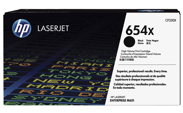 HP 654X Cartus Toner Negru de Mare Capacitate Laserjet... big picture