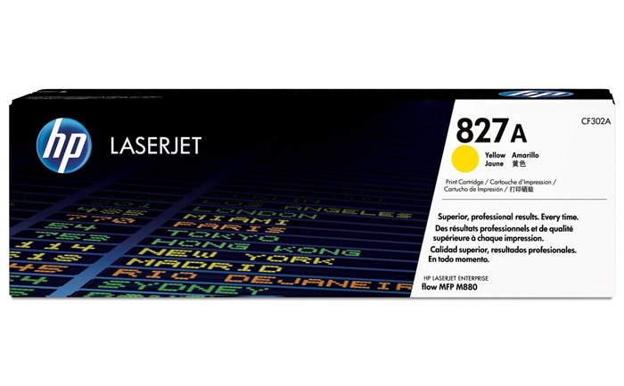 HP 827A Cartuș Toner Galben LaserJet (32K) CF302A;
 big picture