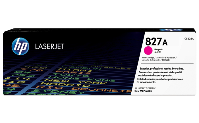 HP 827A Cartuș Toner Magenta LaserJet (32K) CF303A;
 big picture