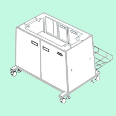 OKI 09002725 - Stand/Cabinet pentru imprimante matriciale big picture