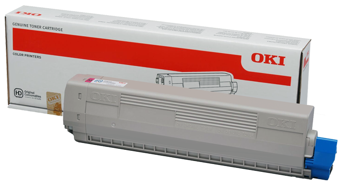 OKI 46443102 Cartus Toner Magenta (10K) pentru imprimantele Led Color C833 si C843;
