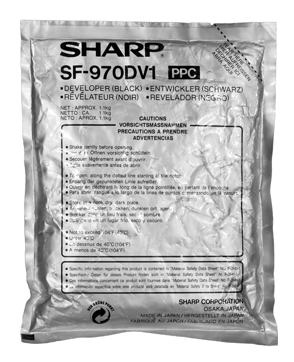 SHARP SF-970DV1 Developer Negru, 1100g, 200K, pentru... big picture