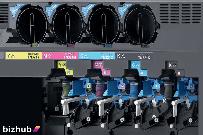 thumbnail image 2 of Compatible DR-512 Drum Unit Set (Cyan, Yellow, Magenta, Black) For Konica Minolta C224e, C364e, C454, C554 2 of 5