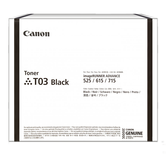 Canon Toner T03 Cartus AIO Negru (51,5K) pentru... big picture