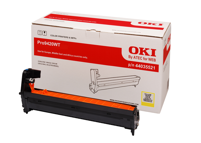 OKI 44035521 Cilindru Imagine Galben (20K) pentru imprimante LED din seria Pro9420WT;