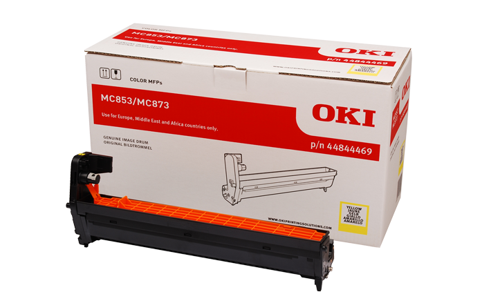 OKI 44844469 Cilindru Imagine Yellow (30K) pentru multifuncţionale MC853 și MC873;