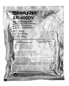 SHARP AR-400DV Developer Negru 800g (90K) pentru SHARP AR 400, AR 405 si AR 407; 
