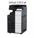 bizhub C251i MFP, Laser, Color - Configurations: 17 <br>
� Copy � Network Print � Network Scan � Fax (optional)<br>
The price is valid for the standard configuration
