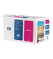HP 90 Value Pack Magenta Ink + Printhead + Cleaner (C5080A)