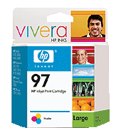 HP 344 Tri-color Inkjet Print Cartridge (C9363EE) 14ml big picture