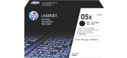 HP 05X Cartus Toner LaserJet Negru Pachet Dublu (CE505XD) pentru imprimante HP LaserJet din seria P2055.