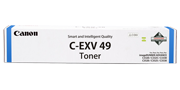 Canon C-EXV49 Cartus Toner Cyan (19K) pentru Seriile imageRUNNER Advance C3300, C3500, 3700, C3800 (8525B002AA);