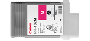 Canon PFI-102M Cartus Cerneala Magenta, 130ml (0897B001AA) pentru imprimantele imagePROGRAF LP17, 24 si seriile iPF500, 600, 700;