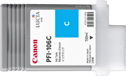 Canon PFI-106C Cartus Cerneala Cyan Pigment Ink Tank (6622B001AA) 130ml; small picture similar products