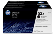 HP 53X Cartus Toner Negru Original LaserJet Pachet Dublu (Q7553XD)