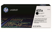HP 651A Black Original LaserJet Toner Cartridge (CE340A)