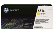 HP 651A Yellow Original LaserJet Toner Cartridge (CE342A)