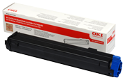 OKI 43979102 Cartuş Toner Negru 3,5K pentru Imprimantele Led B410, B430, B440, B460, B470 şi B480
