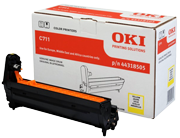 OKI 44318505 Cilindru Imagine Galben 20K pentru Imprimantele Led Color OKI C711, C711DM si 12K pentru C711WT