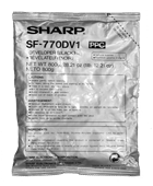 SHARP SF-770DV1 Developer Negru, 800g, 40K, pentru SHARP SF-7700 si SF-7750; small picture similar products