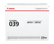 Canon 039 Cartus AIO Toner Negru (11K) pentru imprimante i-Sensys LPB351 si LPB352 (0287C001AA);
