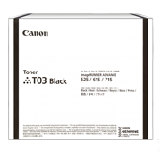 Canon Toner T03 Cartus AIO Negru (51,5K) pentru imageRUNNER Advance 525i, 615i si 715i (2725C001AA);
