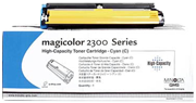 Cartus Toner Cyan (capacitate mare 4.5K) Konica Minolta pentru MagiColor 2300 Printer Series (old code:1710517008) small picture similar products